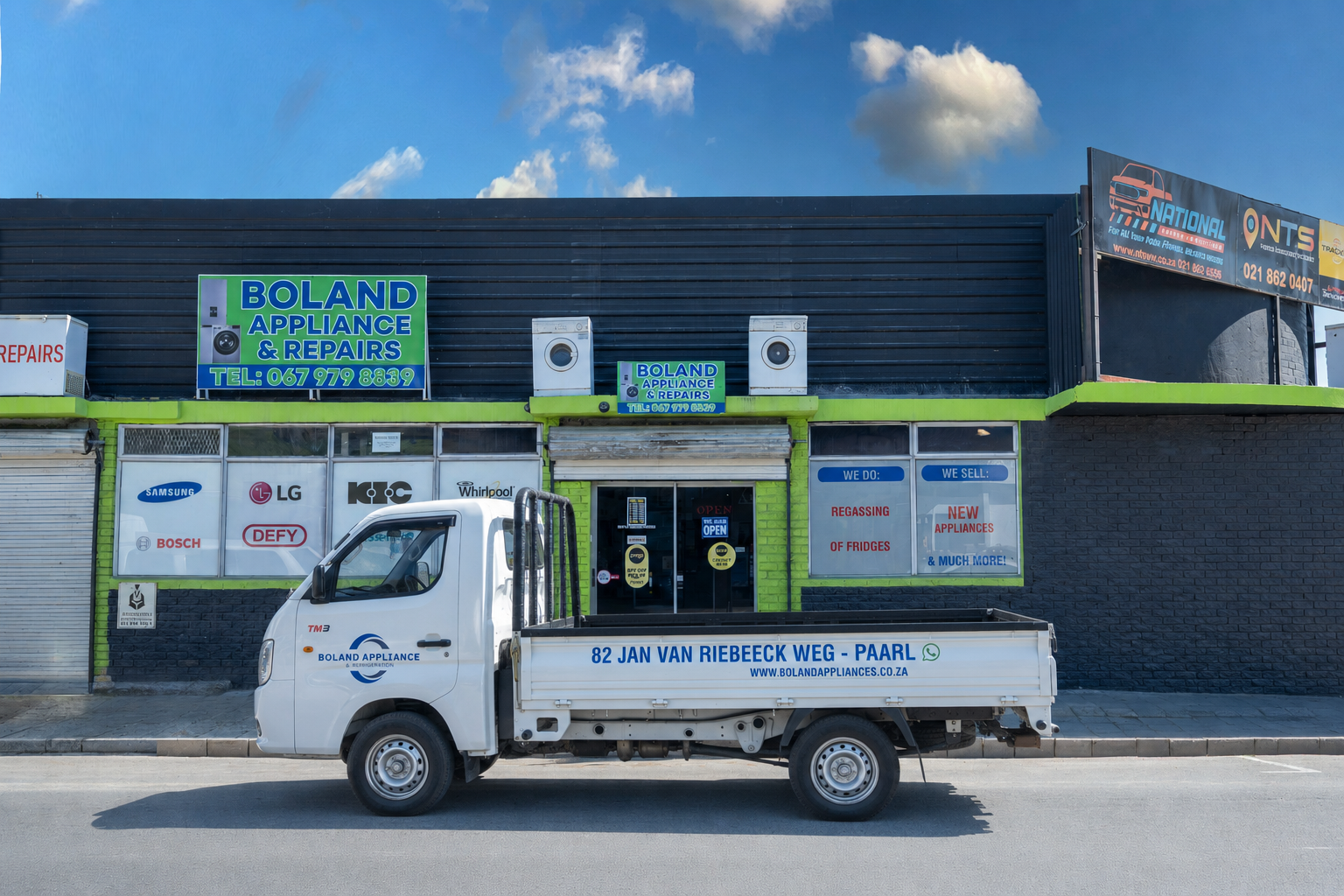 Boland Appliances Home Page